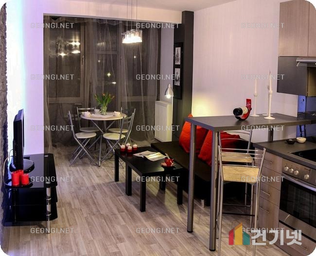 부천 한라하우젠트 아파트 인테리어, 실용적이고 세련된 공간 디자인