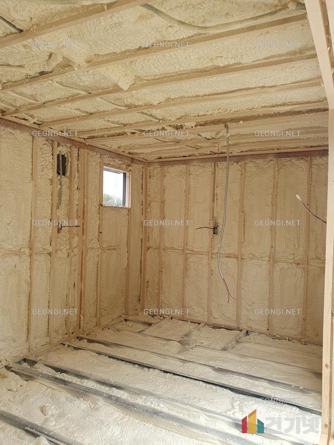 해운대 구조립식 주택 우레탄폼 단열공사, 에너지 효율 극대화!