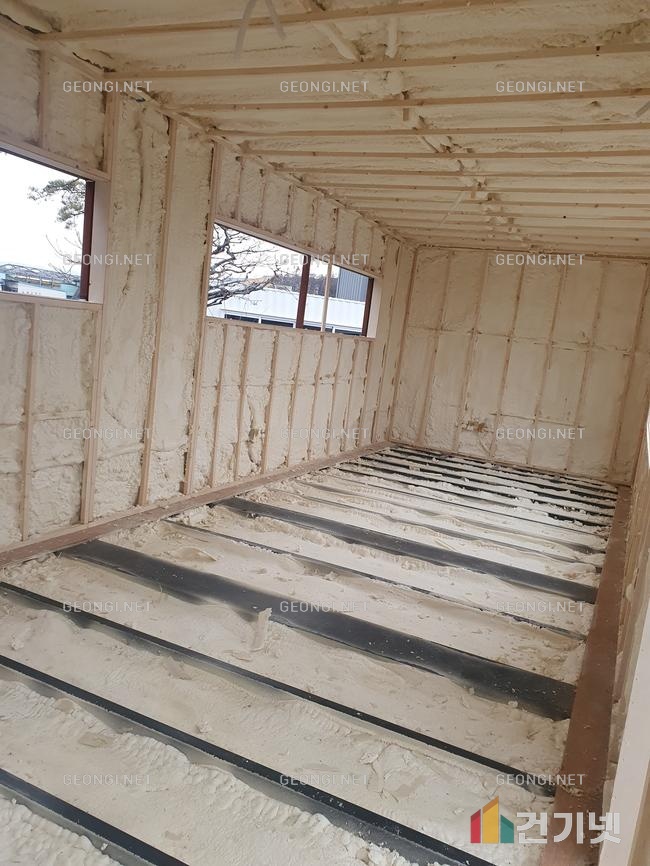 함양군 타운하우스 우레탄폼 단열공사로 에너지 효율 극대화