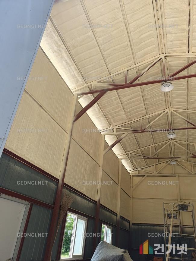 옹진군 식품가공공장 우레탄폼 단열공사로 에너지 절약하기