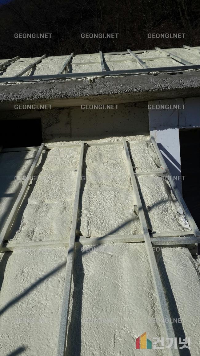 임실 군축사에 최적의 수성연질폼 단열공사 추천업체 건기넷