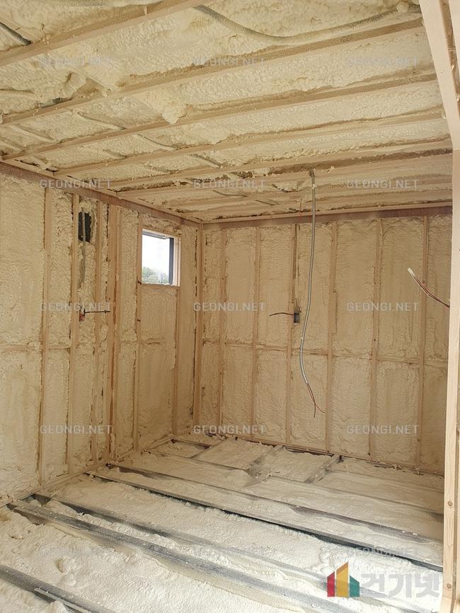 고성군 계사 난연 우레탄폼 단열공사, 결로와 냉난방비 걱정 없는 집 만들기